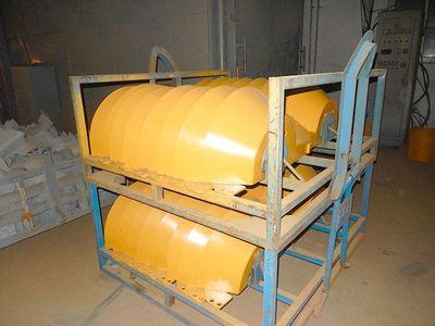 Installed protective cover