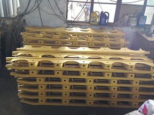 Roller protection plate